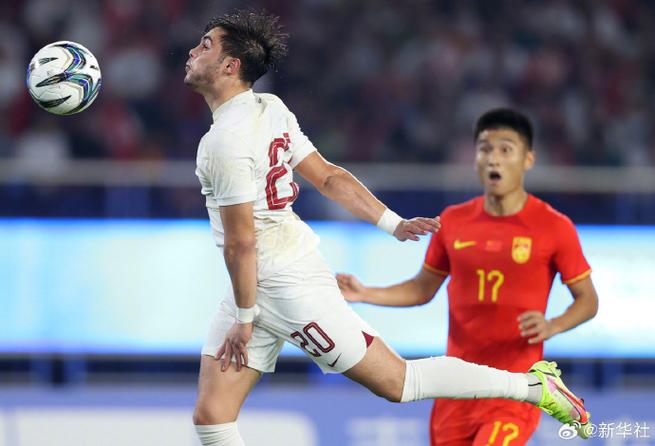 中国亚足vs卡塔尔打架