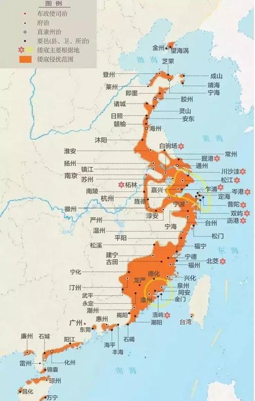 中国沿海地区vs日本地区