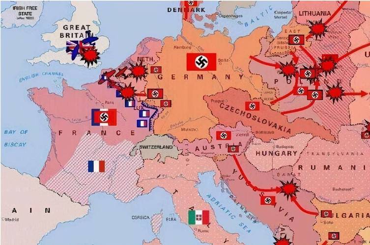 二战德国vs整个欧洲