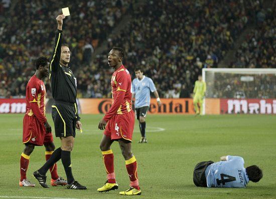 加纳vs乌拉圭中国裁判