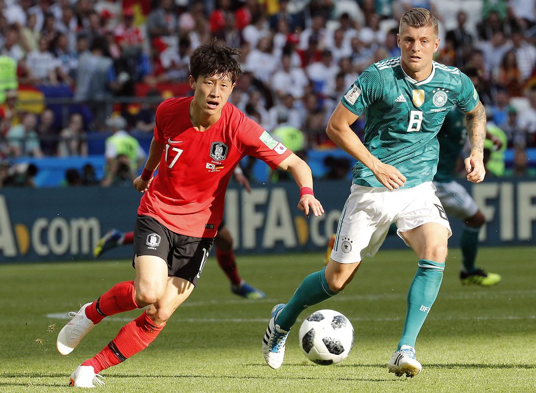 18年俄罗斯世界杯韩国vs德国